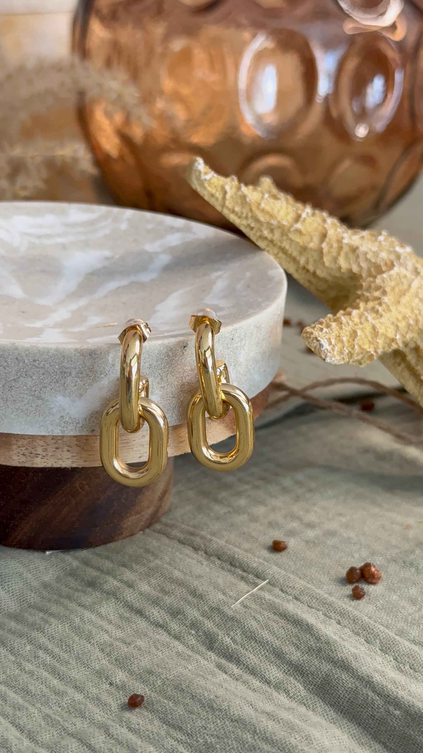 Boucles d’oreilles Aura
