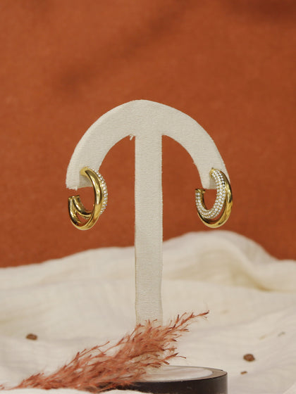 Boucles d'oreilles Blanche